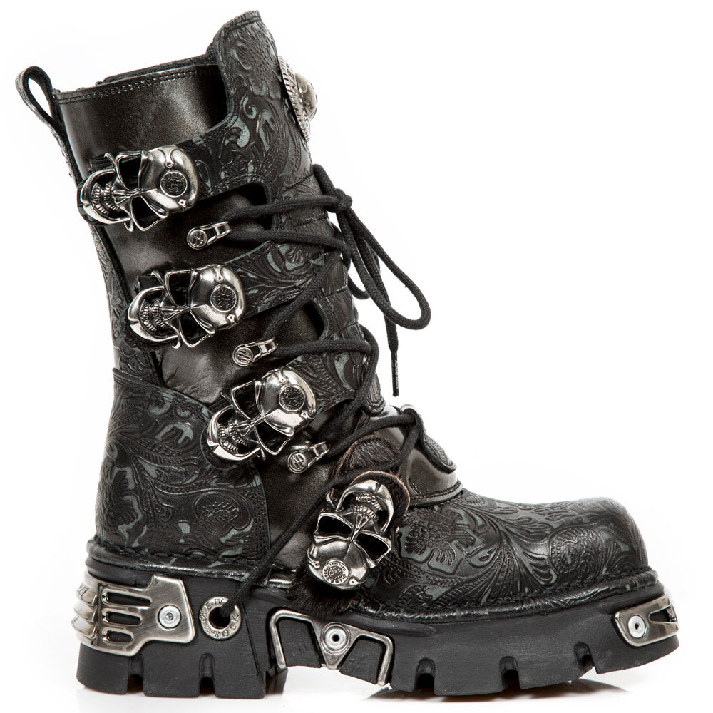 New Rock - Metallic Boot M-373-CZ59