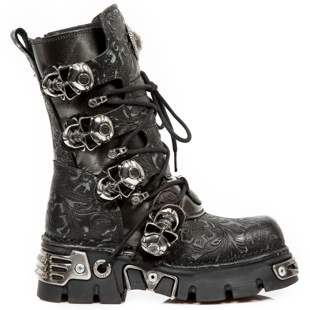 New Rock - Metallic Boot M-373-CZ59