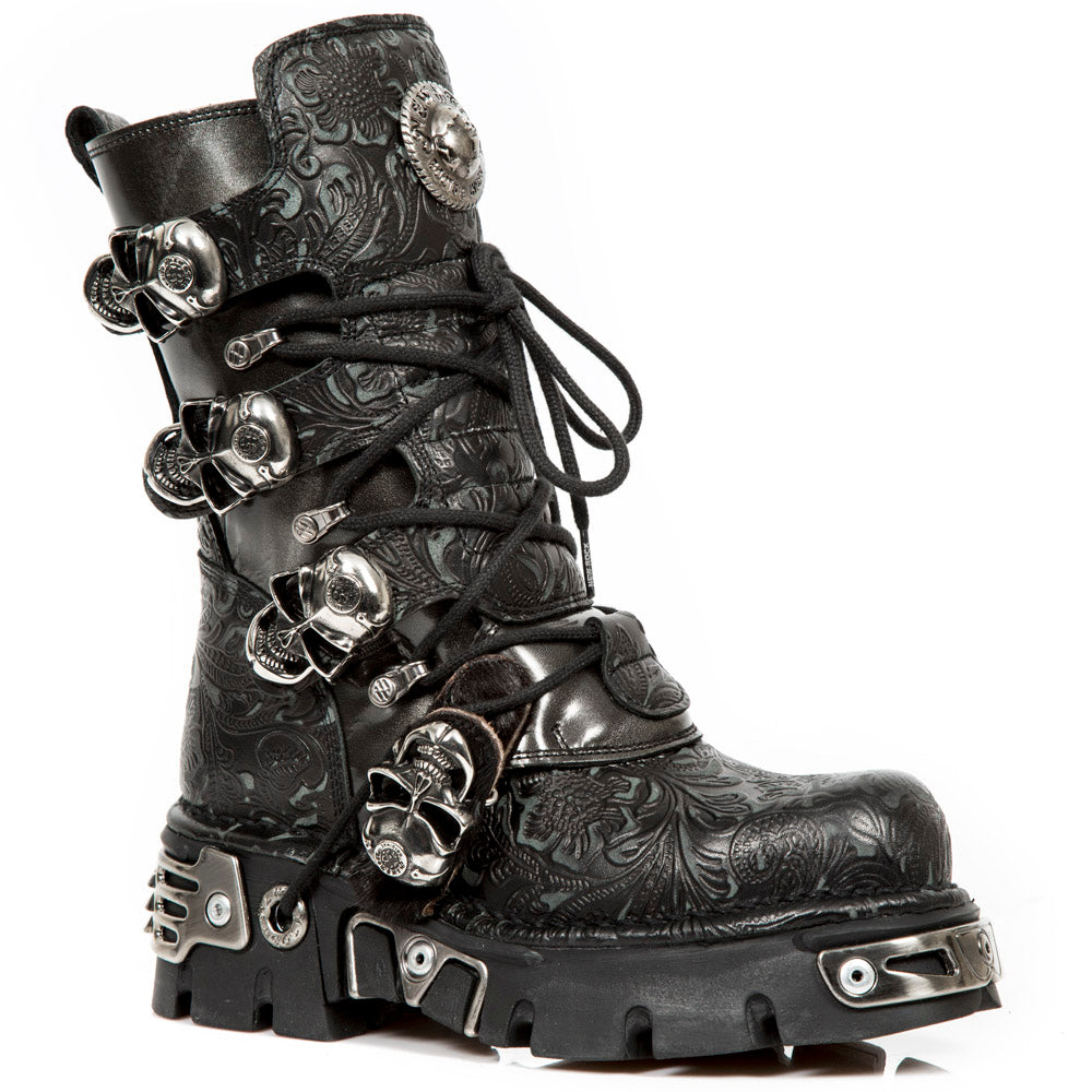 New Rock - Metallic Boot M-373-CZ59
