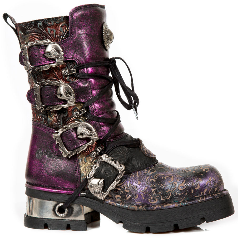 New Rock - Metallic Boot M-373-CZ69