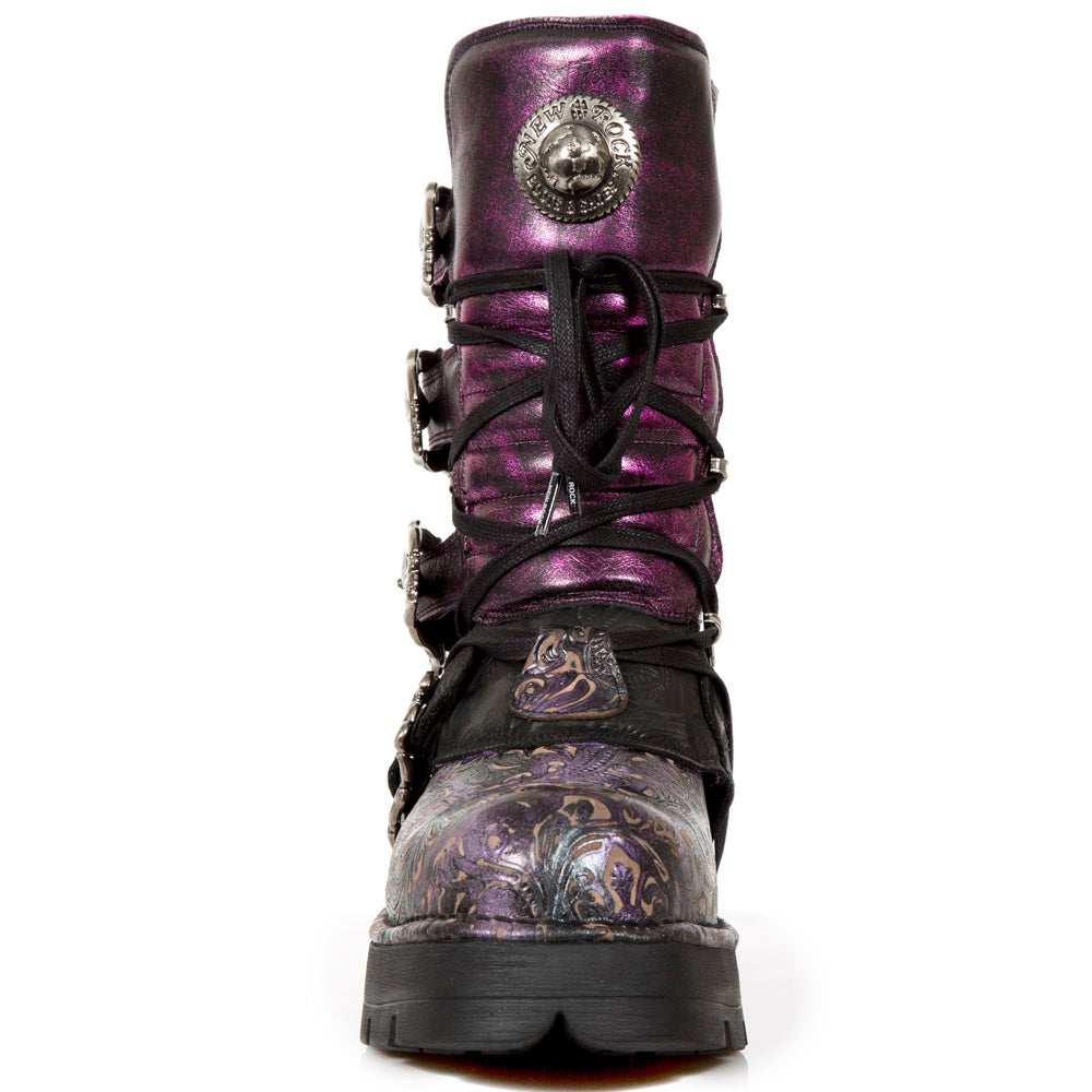 New Rock - Metallic Boot M-373-CZ69