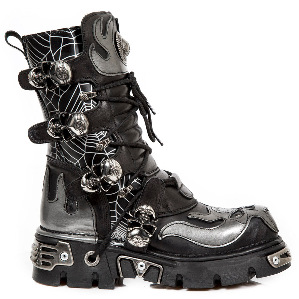 New Rock - Metallic Boot M-373-CZ73