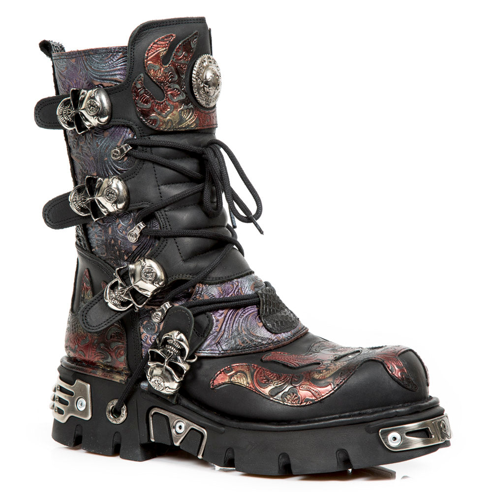 New Rock - Metallic Boot M-373-CZ83