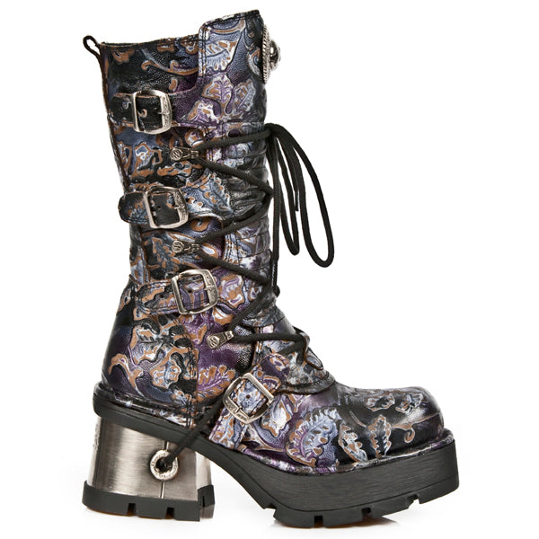 New Rock - Metallic Boot M-373-Q2