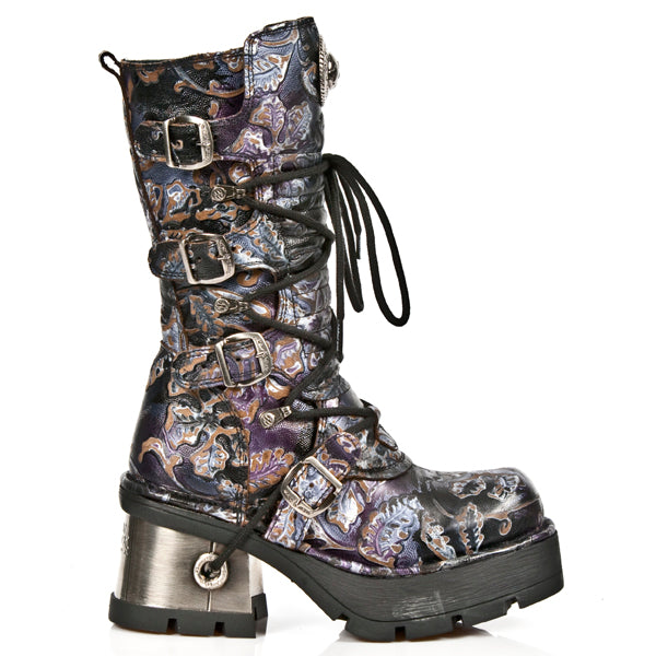 New Rock - Metallic Boot M-373-Q2
