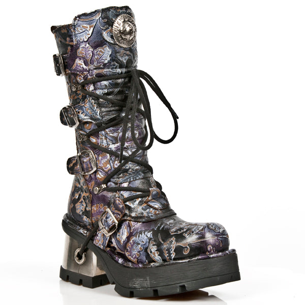 New Rock - Metallic Boot M-373-Q2