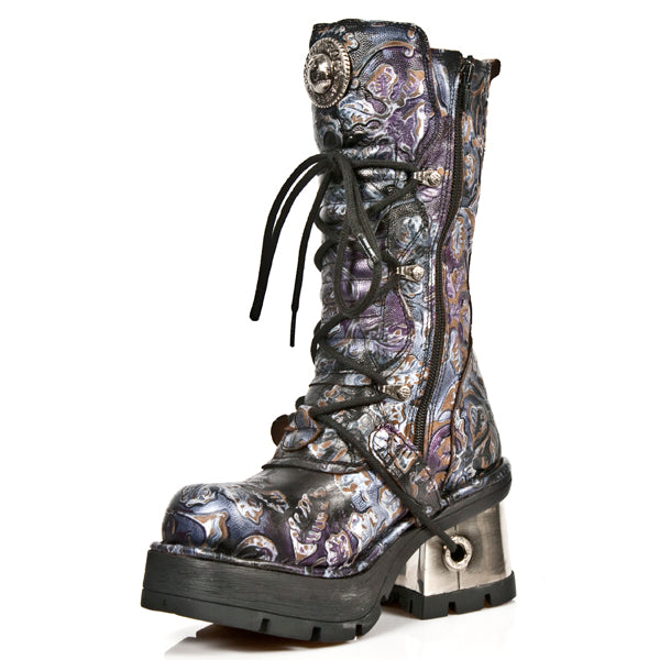 New Rock - Metallic Boot M-373-Q2