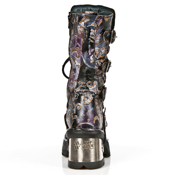 New Rock - Metallic Boot M-373-Q2