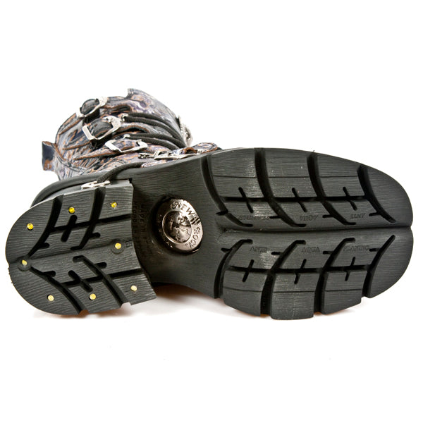 New Rock - Metallic Boot M-373-Q2
