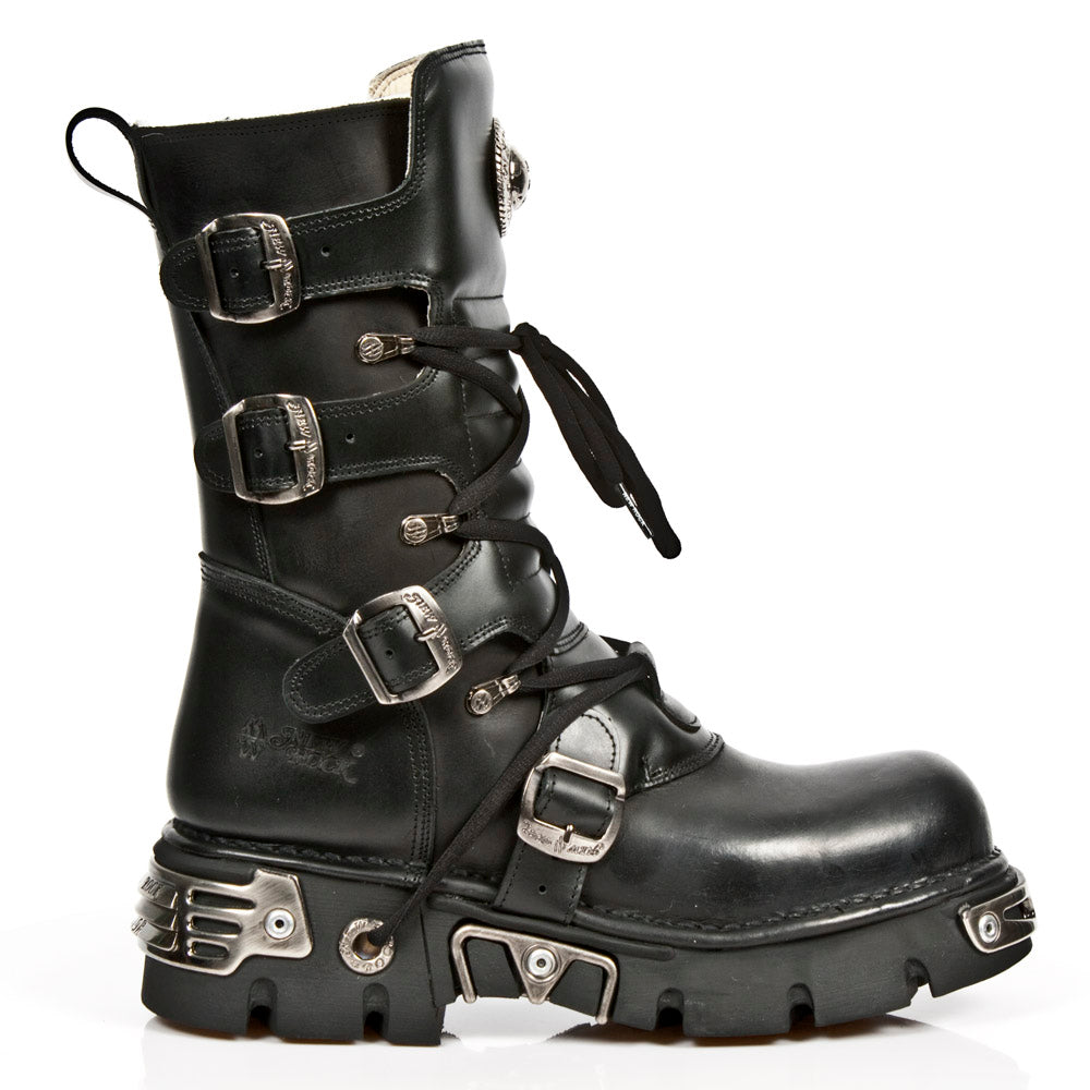 New Rock - Metallic Boot M-373B-C1