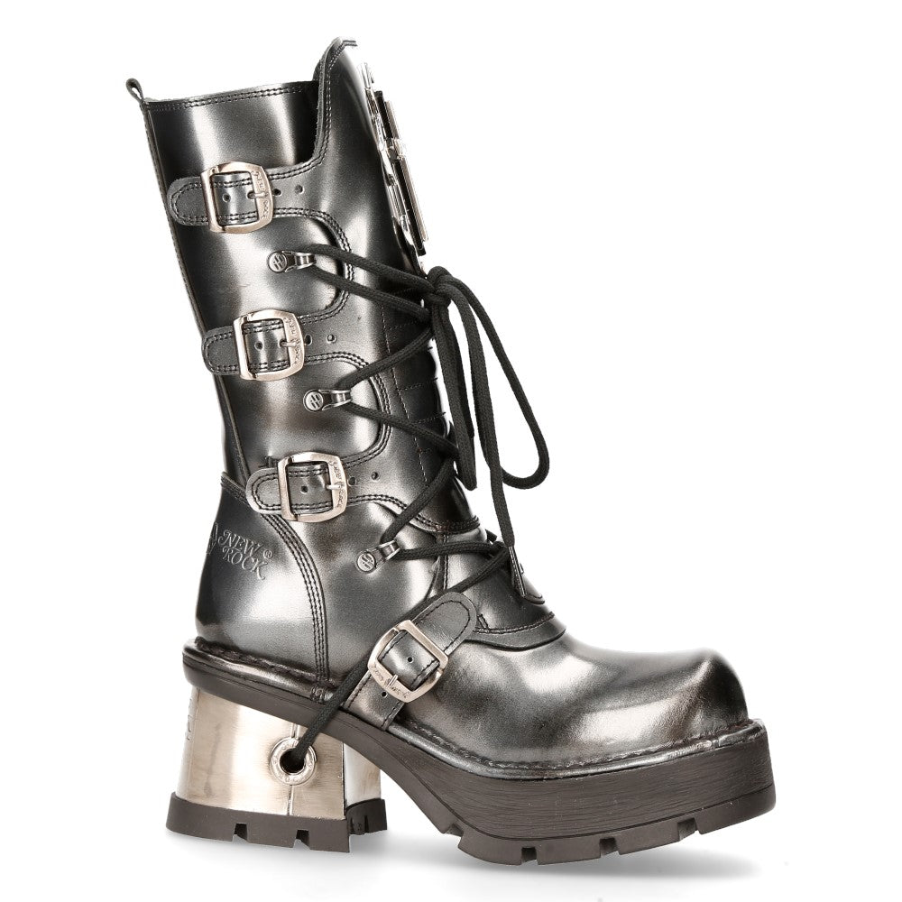 New Rock - Metallic Boot M-373Q-C4