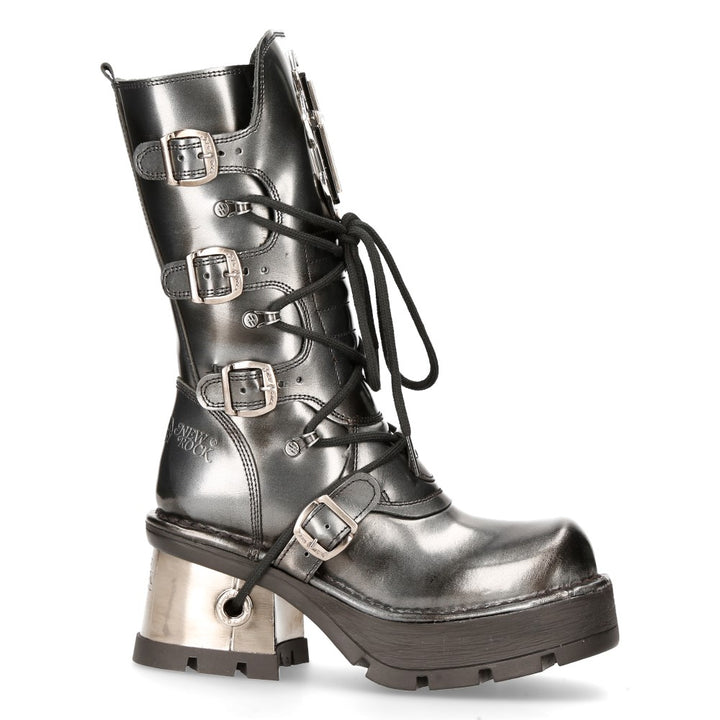 New Rock - Metallic Boot M-373Q-C4