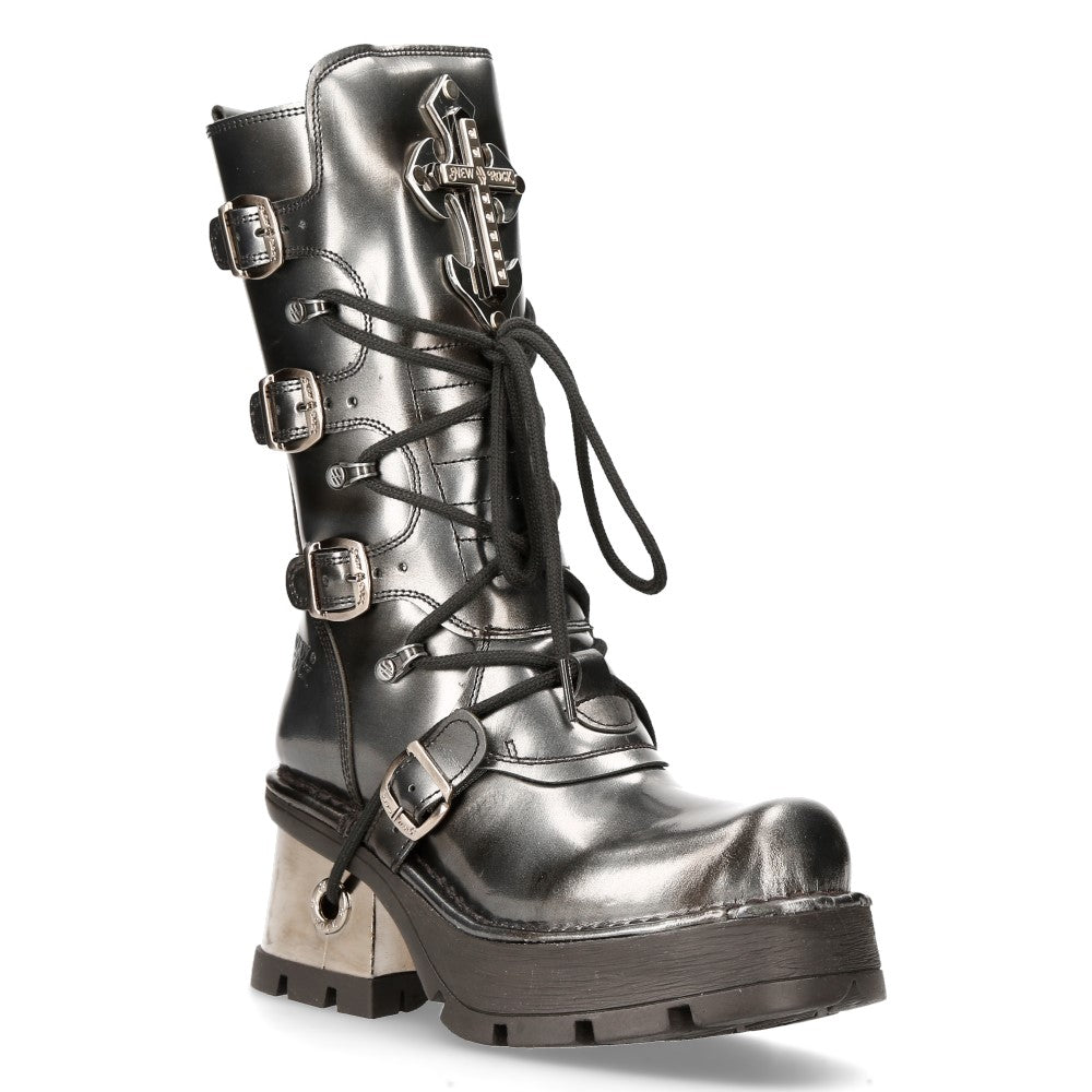 New Rock - Metallic Boot M-373Q-C4