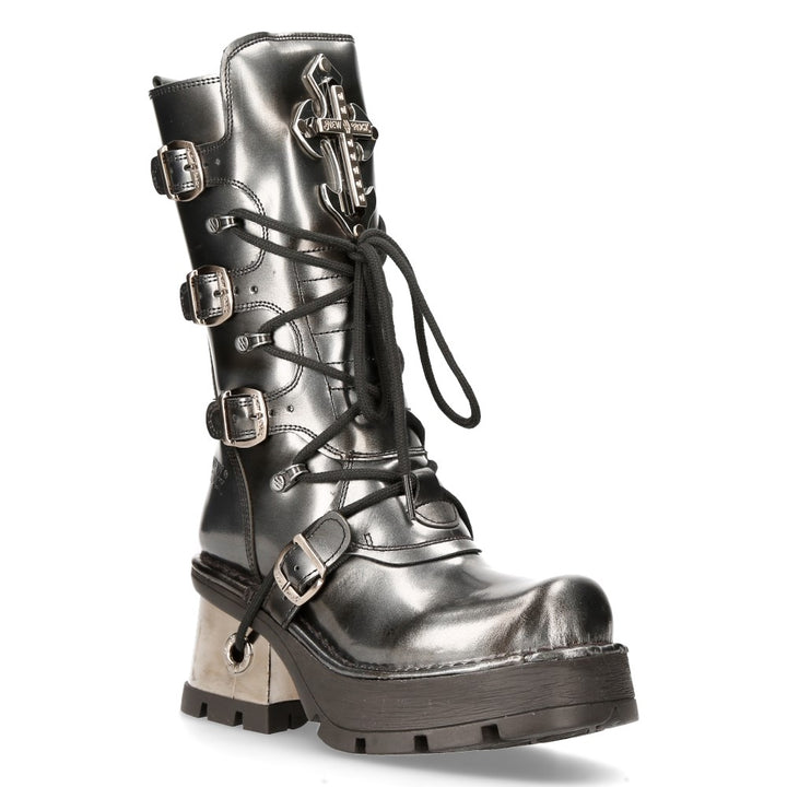 New Rock - Metallic Boot M-373Q-C4