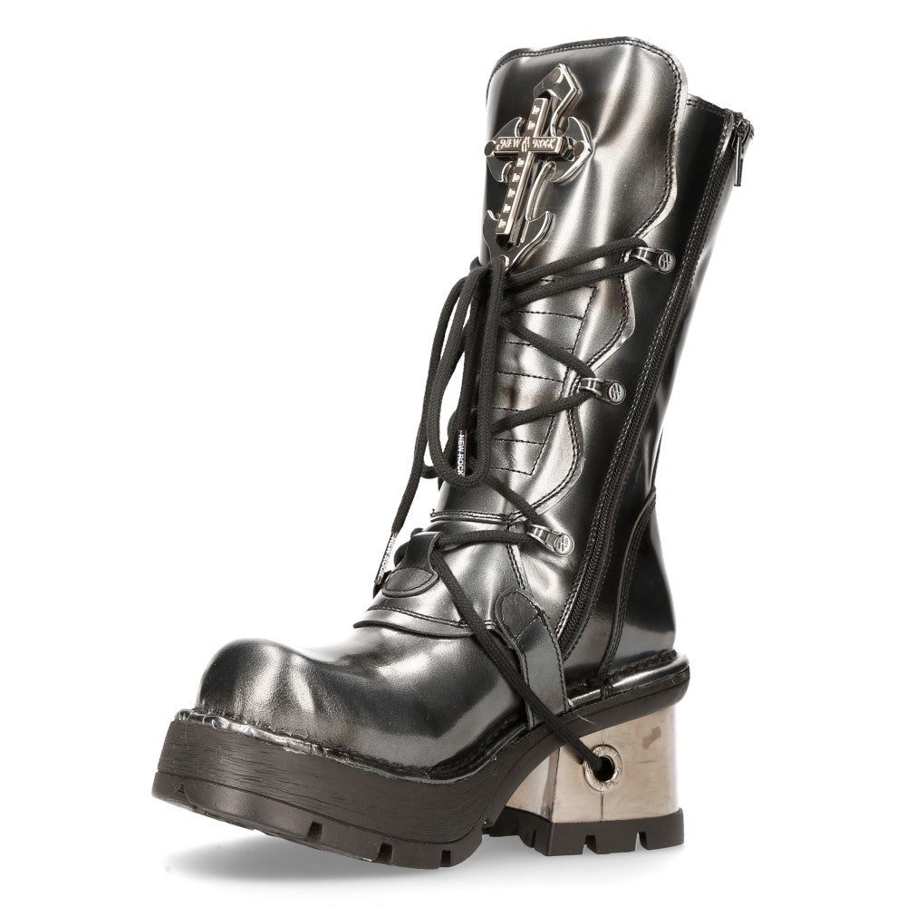 New Rock - Metallic Boot M-373Q-C4