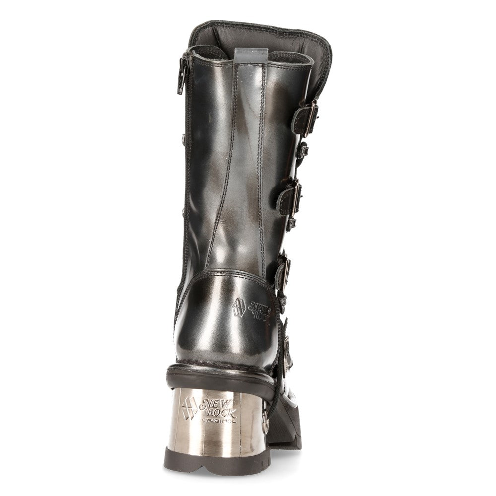 New Rock - Metallic Boot M-373Q-C4