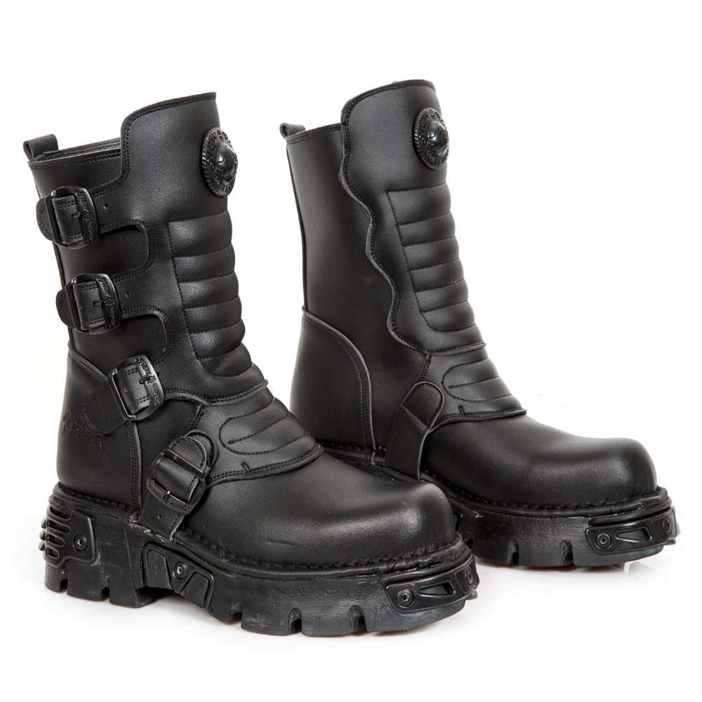 New Rock - Metallic Boot M-373X-V1