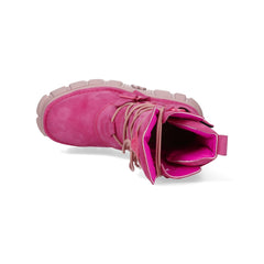 New Rock – Metallic Collection Pink Leather Boot M-575-C13