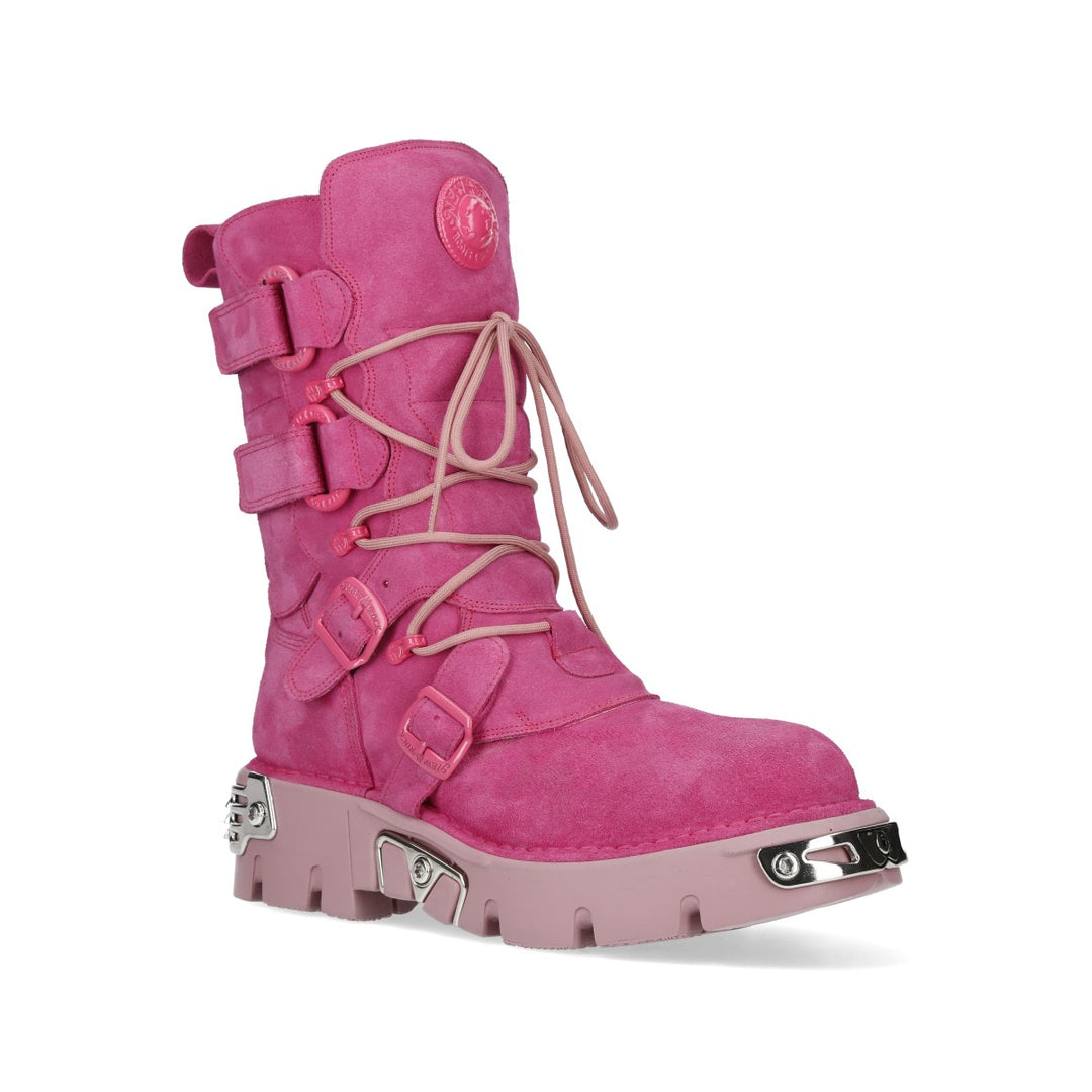 New Rock – Metallic Collection Genuine Leather Ankle Boot M‑575‑C14