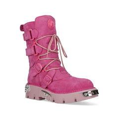 New Rock – Metallic Collection Genuine Leather Ankle Boot M‑575‑C14