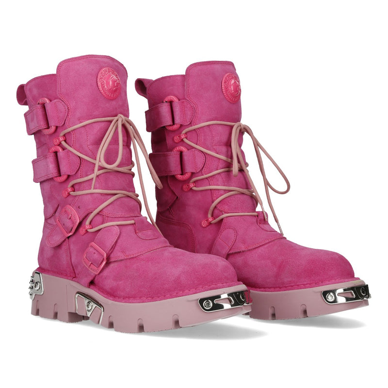 New Rock – Metallic Collection Genuine Leather Ankle Boot M‑575‑C14