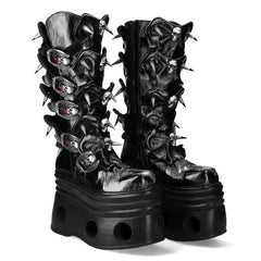 New Rock - Metallic Boot M-755-C6