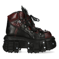 New Rock – Metallic Collection Platform Ankle Boot M-756-C11