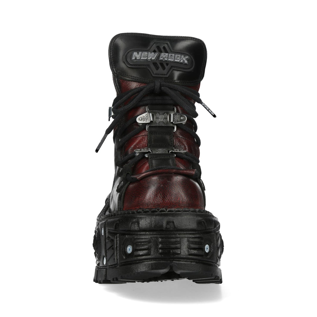 New Rock – Metallic Collection Platform Ankle Boot M-756-C11