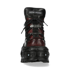 New Rock – Metallic Collection Platform Ankle Boot M-756-C11