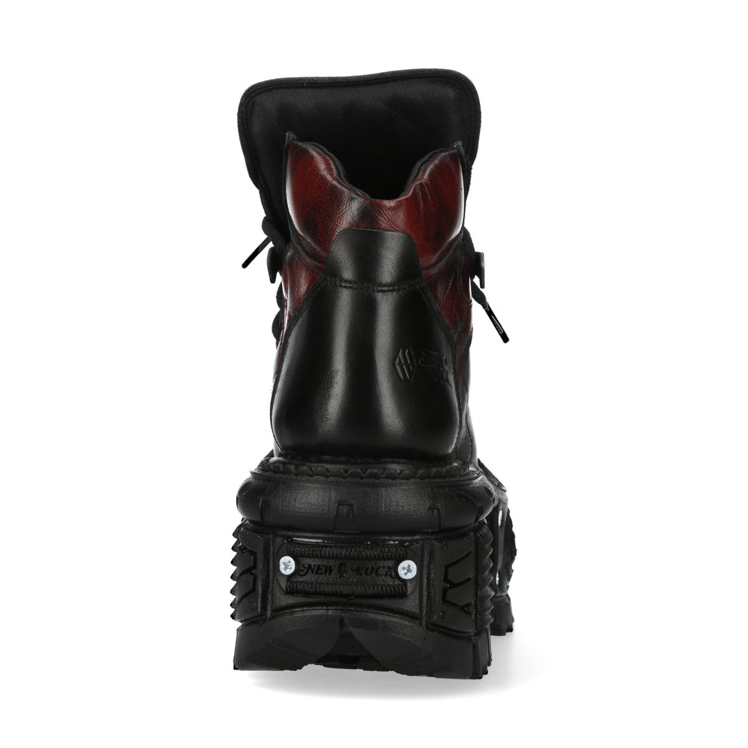 New Rock – Metallic Collection Platform Ankle Boot M-756-C11
