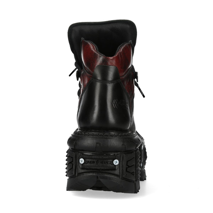 New Rock – Metallic Collection Platform Ankle Boot M-756-C11