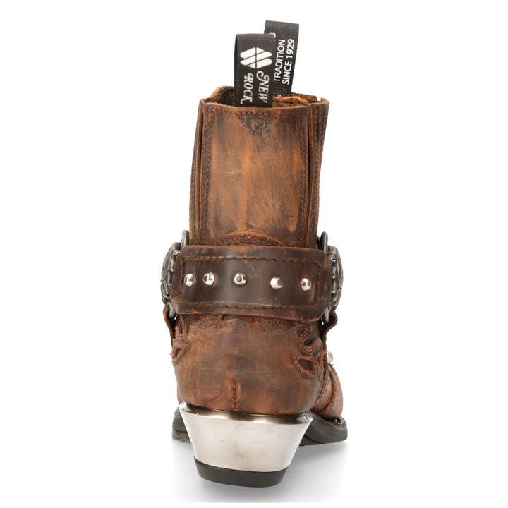 New Rock – West Collection Leather Ankle Boot 7966-C9