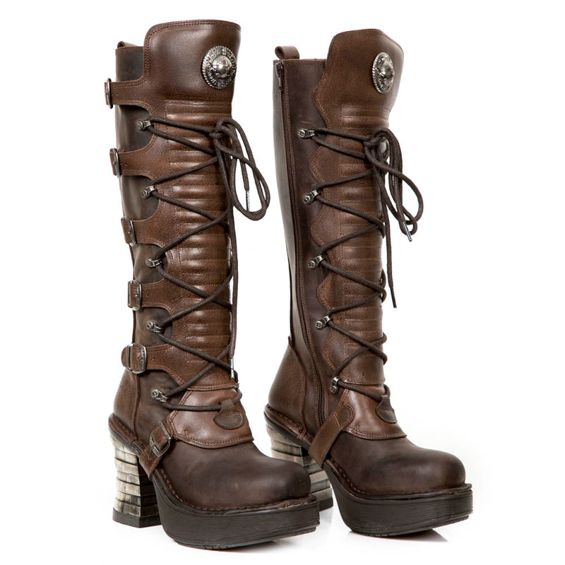 New Rock - Metallic Ankle Boot M-8272-C6