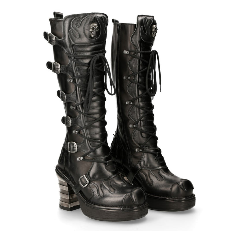 New Rock - Metallic Ankle Boot M-8272-C7