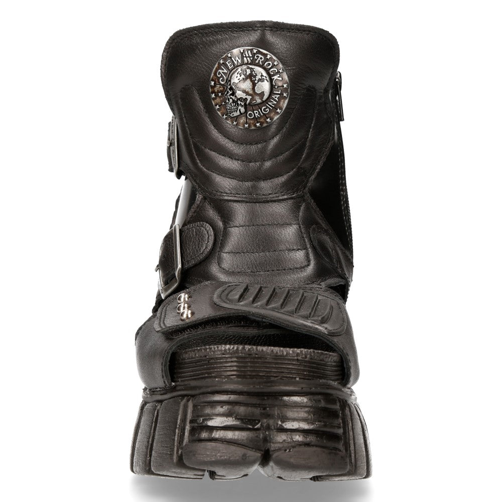 New Rock - Metallic Ankle Boot M-BIOS106-C4