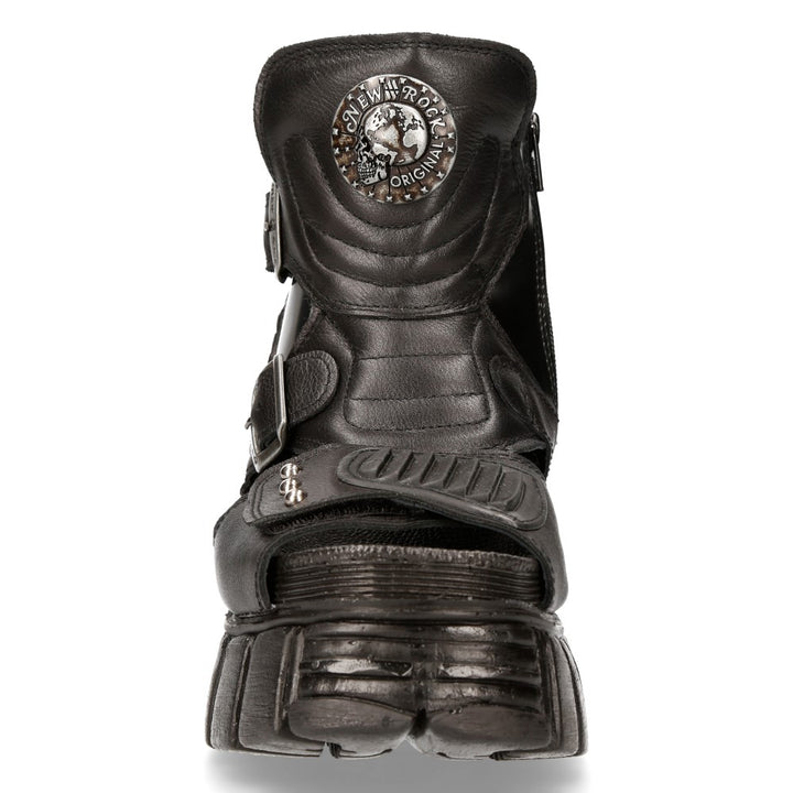 New Rock - Metallic Ankle Boot M-BIOS106-C4