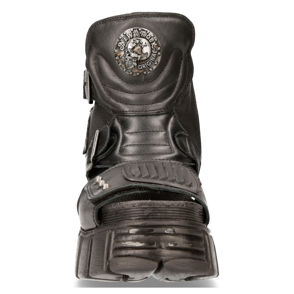 New Rock - Metallic Ankle Boot M-BIOS106-C5