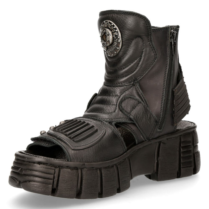 New Rock - Metallic Ankle Boot M-BIOS106-C6