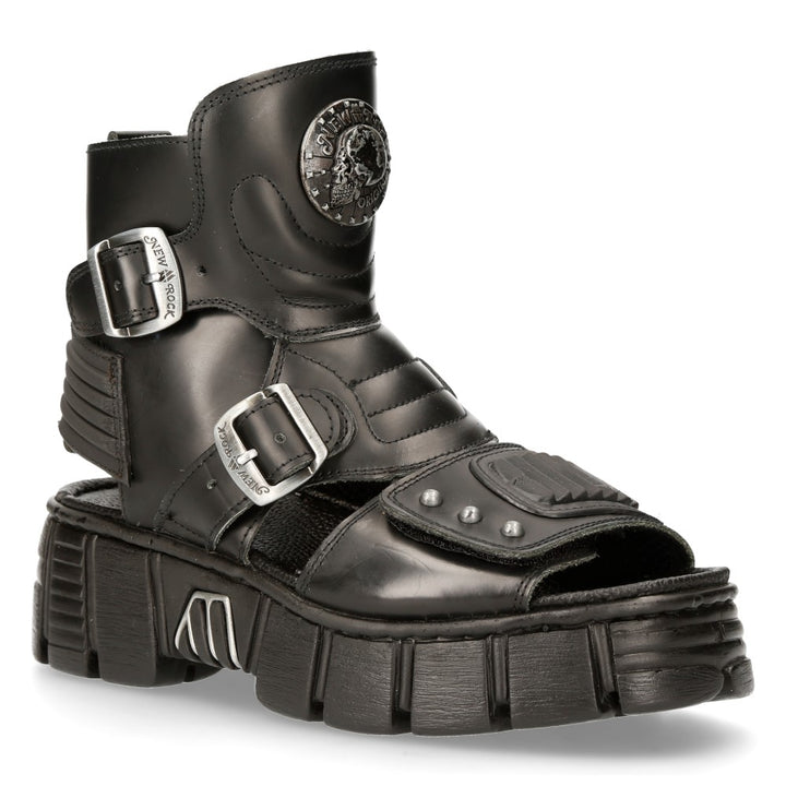 New Rock - Metallic Ankle Boot M-BIOS106-C8