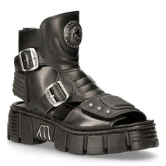 New Rock - Metallic Ankle Boot M-BIOS106-C8