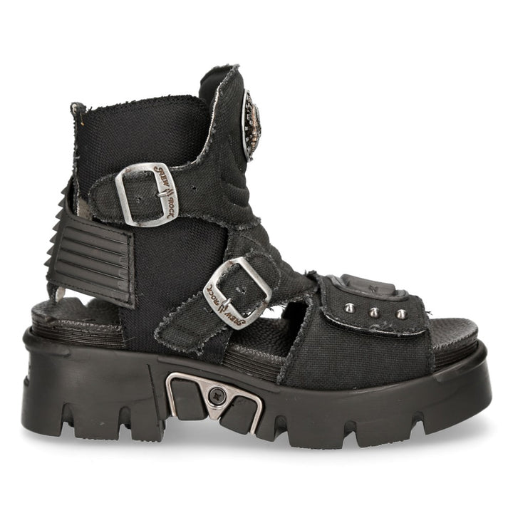 New Rock - Metallic Ankle Boot M-BIOS106-V1