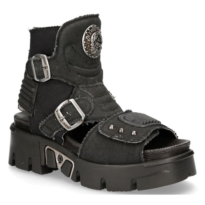 New Rock - Metallic Ankle Boot M-BIOS106-V1