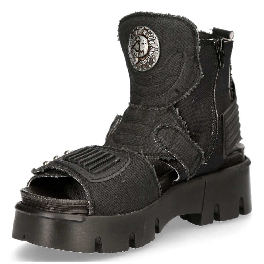 New Rock - Metallic Ankle Boot M-BIOS106-V1