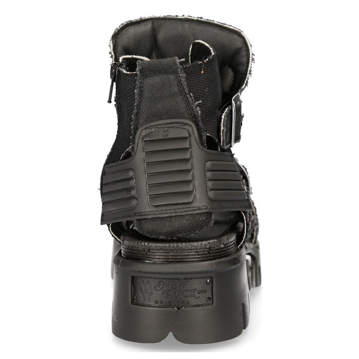 New Rock - Metallic Ankle Boot M-BIOS106-V1