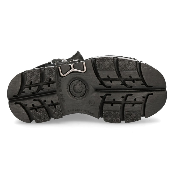 New Rock - Metallic Ankle Boot M-BIOS106-V1