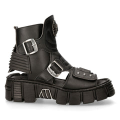 New Rock - Metallic Ankle Boot M-BIOS106-V2