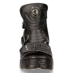 New Rock - Metallic Ankle Boot M-BIOS106-V2