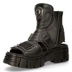 New Rock - Metallic Ankle Boot M-BIOS106-V2