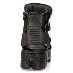 New Rock - Metallic Ankle Boot M-BIOS106-V2