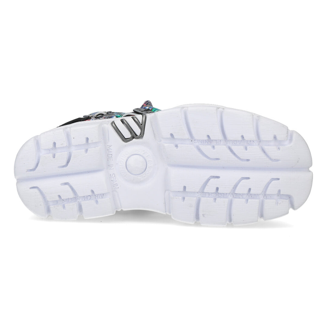 New Rock - Metallic Ankle Boot M-BIOS106-V5